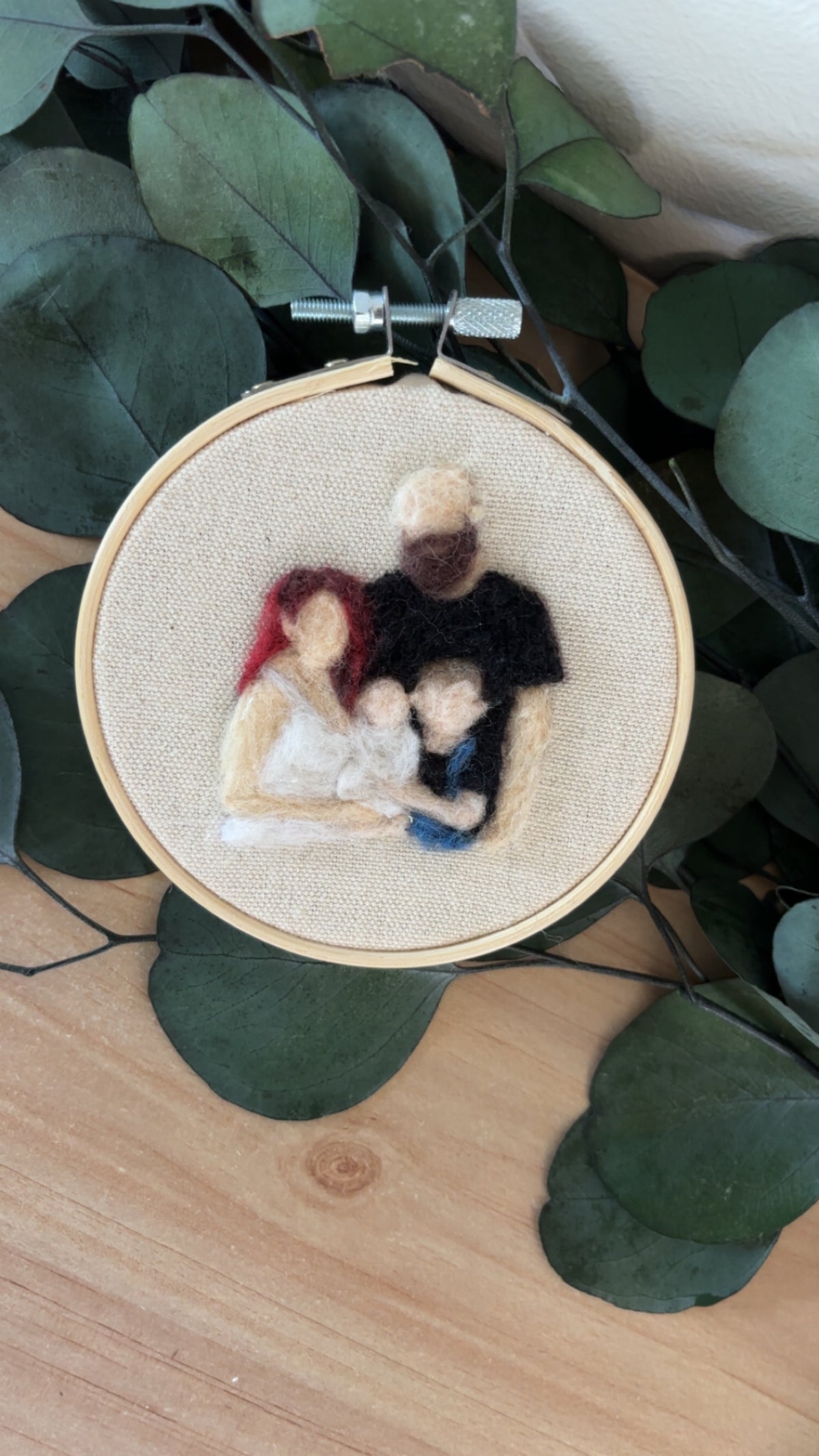 Mini Family Portraits 4” Hoop